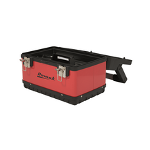 15" Red Metal Black Handle Plastic Hand Carry Toolbox RD00115004 (Pack of 18)