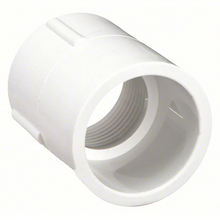 1 1/2" Schedule 40 PVC Female Adapter (Slip x Fipt) White