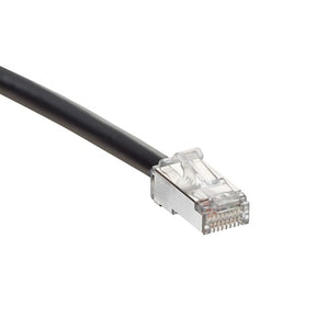 Cat 6A Patch Cord 20 ft Black 6AS10-20E