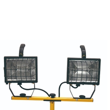 1000 Watt Halogen Telescoping Twin Head Tripod Work Light L13 (Pack of 2)