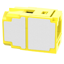 1 Port Mini-Com Cat6A 10Gig UTP RJ45 Coupler Module Polycarbonate CC6X88YL