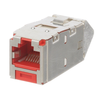 1 Port 22-26 AWG Mini-Com Cat6 Plus Up/Down 45 Angled Jack Module TG Shielded RJ45 CJSUD688TGRDY