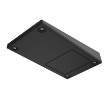 Standard Smooth Recess Sloped Empty Enclosure Black Flanged Wallmount 0.39 Height 05S,BK