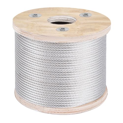 3/16 Inch 7x19 Strand 304 Stainless Steel Braided Aircraft Cable 250FT