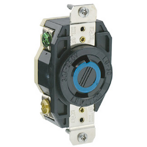 30 Amp NEMA L6-30R Flush Mount Locking Receptacle 2620