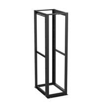 4-Post Black Steel 45RU Rack R4P