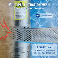 37GPM, 276ft Head, 230V, 4" Stainless Steel, 33ft Cord 1.5HP Deep Well Submersible Pump for Home, Irrigation & Industrial Use