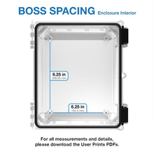 11.75" x 9.98" x 7.13" Industrial Enclosure Included Flange Kit I352HLTCBC