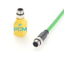 M12 D Code to RJ45 Ethernet Socket Cable Adapter PCM-HD-0081