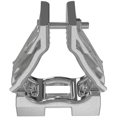 37-41mm Trefoil Cable Cleat Aluminum M8 Mounting 1Hole TR Clamp CCALTR3741-X (Pack of 10)