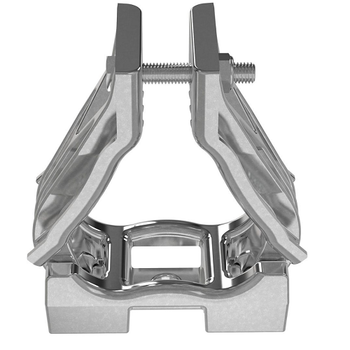 31-35mm Trefoil Cable Cleat Aluminum M8 Mounting 1Hole TR Clamp CCALTR3135-X (Pack of 10)