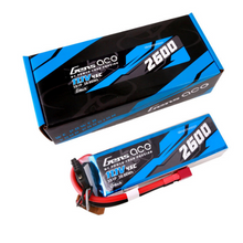 Gens Ace 2600mAh 3S1P 11.1V G-Tech Lipo Battery Pack With Deans Plug GEA263S45DGT
