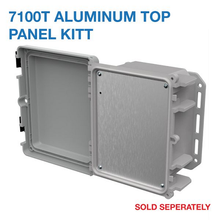 9.71"D X 8.23"W X 5.13"H Industrial Enclosure Flange Aluminium Cabinet Kit I152HLTGBG