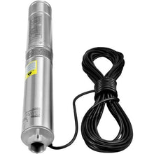 37GPM, 276ft Head, 115V, 4" Stainless Steel, 33ft Cord, Control Box, IP68 1.5HP Deep Well Submersible Pump for Home, Irrigation & Industrial Use