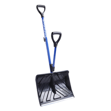 18-Inch Blade Spring-Assisted Handle for Easy Shoveling Strain-Reducing Snow Shovel