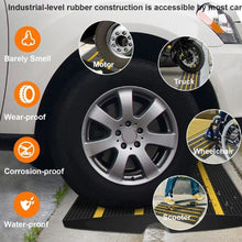 33,069 lbs Capacity & 2.6" High Heavy-Duty Rubber Curb Ramp for Driveways, Loading Docks, Garages & Sidewalks (Pack Of 3)