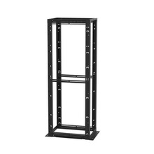 4-Post Black Steel 45RU Rack R4P