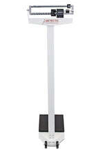 Physicians Scale Weigh Beam with Height Rod and Wheels Detecto 438