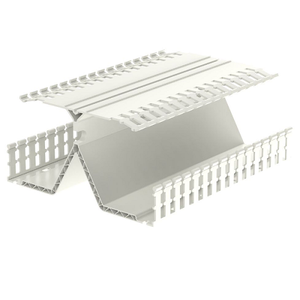 6Ft 4.12 PanelMax DIN Rail Wiring Duct Base/Cover DRD44WH6