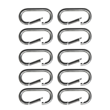 1-1/2 x 3-1/8 Inch Snap-Hook Carabiner SLASHCI10 (Pack of 10)