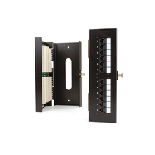 12 Port Wall Mount Patch Panel 568A/B Wired With 89D Bracket PP12A5E-R