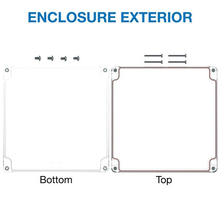 Electronic Enclosures For Industrial Automation Polycarbonate Racks And Boxes RB66P06C16C