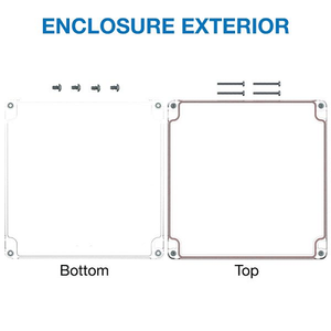 Electronic Enclosures For Industrial Automation Polycarbonate Racks And Boxes RB66P06C16C