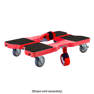 Snap-Loc General Purpose E-Track Red Dolly SL1200D4TR