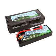Gens Ace 5000mAh 2S1P 7.4V HardCase G-Tech Adventure Lipo Battery Pack 24# With Deans Plug GEA502S10DGT