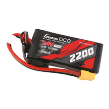 Gens Ace 2200mah 2S1P 7.4V G-Tech Lipo Battery Pack With XT60 Plug GEA222S60X6GT