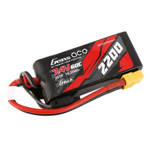 Gens Ace 2200mah 2S1P 7.4V G-Tech Lipo Battery Pack With XT60 Plug GEA222S60X6GT