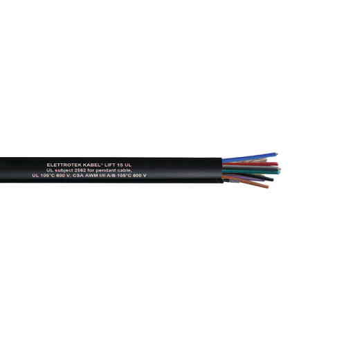 Pendant Stranded Bare Copper Unshielded PVC LIFT-1S UL Cable