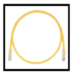 24 AWG Cat 6 UTP Copper 40M Patch Cord Yellow UTPSP40MYLY