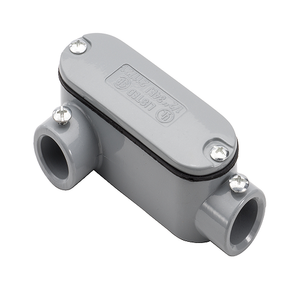 4" EMT LL Type Conduit Bodies With Cover And Gasket ELL10CG (Pack of 2)