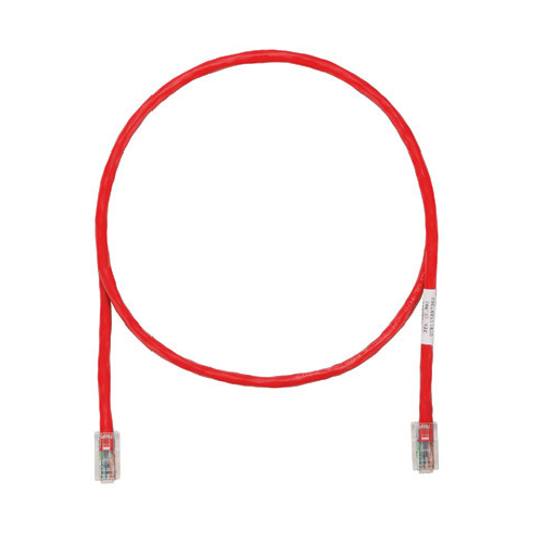 6m 24 AWG Red Cat 6A UTP Solid Patch Cord UTP6AX6MRD