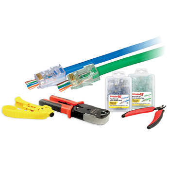 Pass Through Cat5/6 Series UTP Starter Kit S45-PTK56U