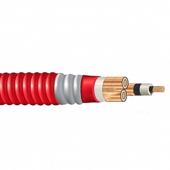 1 AWG 3C HVTECK Copper 320 mil NLEPR TS AIA 25kV 133% IL Red PVC Jacket CSA