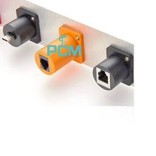 6P6C D-Type Feedthrough RJ12 Connector PCM-0570 (Pack of 300)