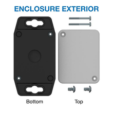 Flanged Base Plastic Box Enclosure For Wall/Surface Mount RBF32P04G10B