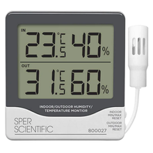Indoor/Outdoor Humidity/Temperature Monitor 800027