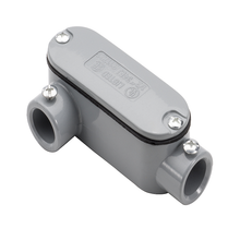 4" EMT LR Type Conduit Bodies With Cover And Gasket ELR10CG (Pack of 2)