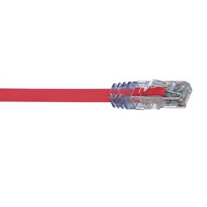 9' 24 AWG Red Cat 6A UTP Copper Patch Cord UTP6AX9RD