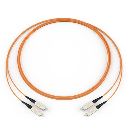 Standard SC Simplex MM/Standard SC Simplex MM OM1 62.5um 2F Zipcord Riser Standard Orange Jacket 1M CORNING 393902K5130001M