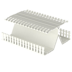 6Ft 4.12 PanelMax DIN Rail Wiring Duct Base/Cover DRD44WH6