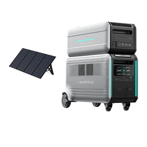 SuperBase V4600 Power Station Solar Generator and Satellite Battery 6400 With 400W Solar Panel Zendure