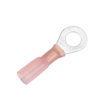 22-18 AWG Heat Shrink Ring Terminals (Pack of 25)