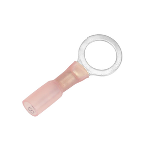 22-18 AWG Heat Shrink Ring Terminals (Pack of 25)