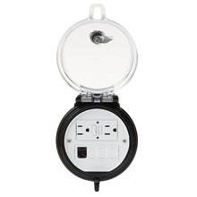 4-Inch Base Data Access GFCI Outlet CAT5e Coupler DAP4BC-G0-5