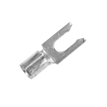 12-10 AWG Non-Insulated Fork Terminals (Pack of 25)