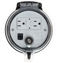 4-Inch Base Data Access GFCI Outlet CAT5e Coupler DAP4BC-G0-5